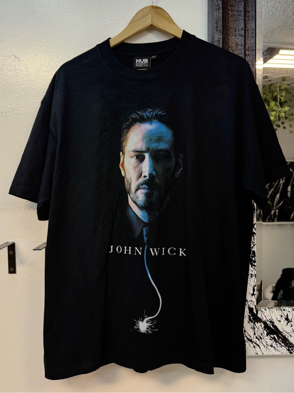 John Wick Black Graphic Tee Brand John Wick Black Graphic Tee Brand
